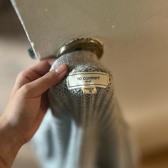 No Comment Cropped Cardigan - Picture 5 of 5